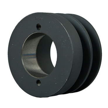 Cast Iron 4L, A Belt Cross 3.75 in OD 2 Grooves Sheave